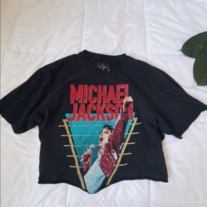 Cropped MJ T-shirt